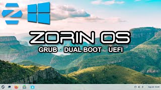 Install Zorin OS  Dual Boot With Windows [upl. by Groome]