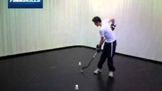 Control on both sides  Finnskills Technique Ball  Hockey Drills [upl. by Hourihan589]