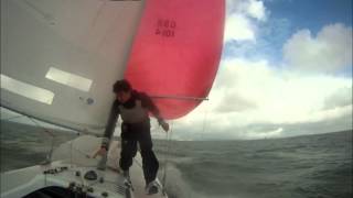 Amazing broach on an Etchells 22 [upl. by Yehudit]