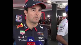 Checo Perez Post Qualifying Interview Hungarian Grand Prix [upl. by Oiluig]