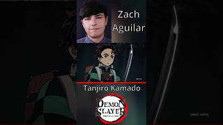 Voice Actors from Anime  Zach Aguilar demonslayer cyberpunk2077 onepunchman [upl. by Maximilian814]