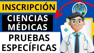 🔵INSCRIPCIÓN a Facultad de CIENCIAS MÉDICAS para las PRUEBAS ESPECIFICAS  Tutorial de ASIGNACIÓN📄 [upl. by Aicatsue]