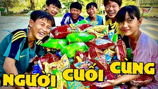 Anh Ba Phai Vlogs  Thử Thách Người Cuối Cùng Ngừng Ăn Bánh Snack Khổng Lồ Thắng 1 Triệu [upl. by Eidoj595]