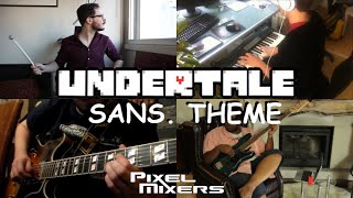 Undertale  Sans Theme Cover Band Cover [upl. by Goodill645]