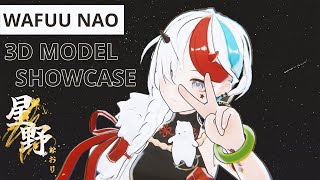 3D Vtuber Model Ver 40 Wafuu Nao Showcase [upl. by Euqinna]