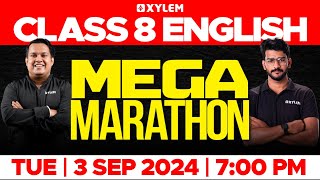 Class 8 English  Mega Marathon  Xylem Class 8 [upl. by Dry]