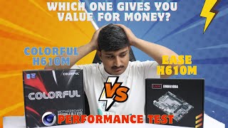 Battle of the Budget Boards Ease EMB610 vs Colorful H610M  Ultimate Comparison gaming pc tech [upl. by Schilling]