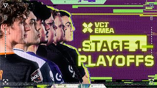 Get ready for the VCT EMEA Stage 1 Playoffs [upl. by Annav]