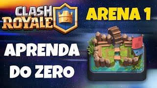 🤩 APRENDA DO ZERO A JOGAR CLASH ROYALE EM 2024 DICAS PARA INICIANTES  Clash Royale Ep 1 [upl. by Norvun]