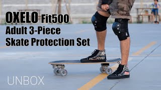 OXELO FIT 500 Skate Protection Set [upl. by Pepe774]