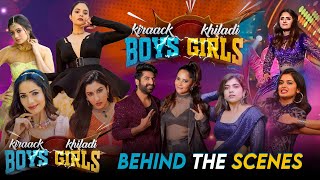 Kiraak Boys Khiladi Girls  Show Launch  BTS  Play Media Creations [upl. by Eerat]