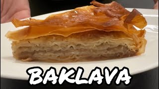 BAKLAVA  Najbolji recept za baklavu koja nije preslatka [upl. by Radley]