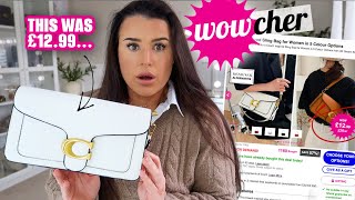 I bought a DESIGNER bag on WOWCHER NOT CLICKBAIT [upl. by Ledba]