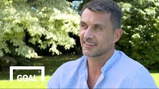 Exclusive interview Maldini on the World Cup Buffon at PSG and Cristiano Ronaldo joining Juventus [upl. by Alasdair845]