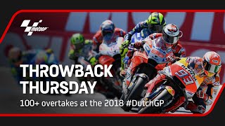 100 overtakes at the 2018 DutchGP  Throwback Thursday [upl. by Landel659]