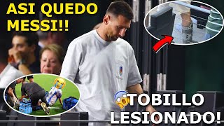 Así Reapareció Messi Después de la Lesión en la Final El Regreso del Ídolo [upl. by Frager]