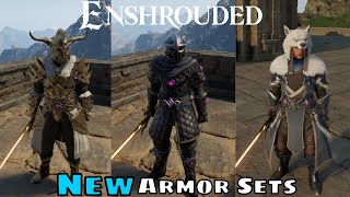 All New Melee Armor Sets in Enshrouded New Mountain Update [upl. by Ohs788]