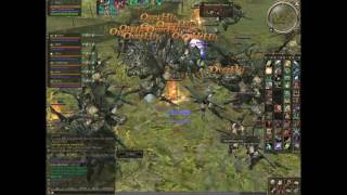 Lineage 2 Official  Farming Stakatos Nest Mass Aoe 2011 [upl. by Moht]