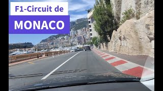 F1 CIRCUIT DE MONACO LAP  HD Onboard Full Track Non Formula 1 Normal Day [upl. by Dnilasor791]