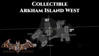 Batman Arkham Asylum  Collectible  Arkham Island West [upl. by Itsyrk]