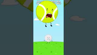 Use the comment bar to hit Tennis Ball back bfb tpot bfdi battleforbfdi animation bfdia [upl. by Latimer518]