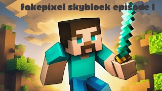 Fakepixel skyblock without deaths EP1 [upl. by Aksoyn]