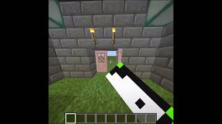 Secret passage with lava on Minecraft [upl. by Angelika767]