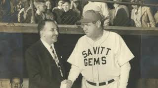 Babe Ruth Played his Last Game with the Savitt Gems in Hartford Connecticut [upl. by Xeno]