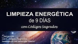 🌟 PODEROSA LIMPIEZA ENERGÉTICA ✨ CON CÓDIGOS SAGRADOS 📿 POR 9 DÍAS 💜 [upl. by Afira373]