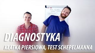 Diagnostyka  Klatka piersiowa Test Schepelmanna [upl. by Ariana]