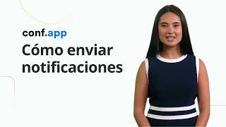 5 Cómo enviar notificaciones  Guía del Constructor de Apps para Eventos para Organizadores [upl. by Kyre]