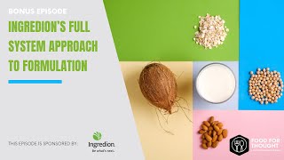 Food For Thought Bonus Episode Ingredion’s Full System Approach to Formulation [upl. by Erminna]