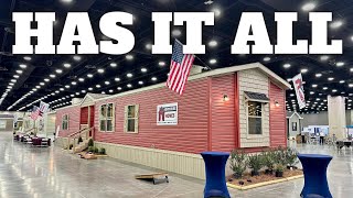 BRAND NEW single wide mobile home that TRULY has EVERYTHING Prefab House Tour [upl. by Grannie]