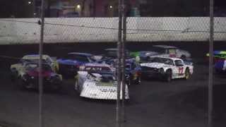 Wild Rough and Tumble Racing at Petaluma Speedway Aug 24 2013 [upl. by Nyrrad]