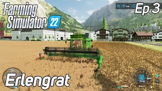 ⭐ Farming Simulator 22 ⭐FS22⭐ Erlengrat⭐ Making 18000 from Canola Harvesting Contract ⭐ Ep 3 [upl. by Tybi]