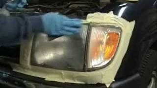 LevineAutoPartscom  Solaray UV Headlight Repair Video [upl. by Alegnat487]