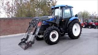 FORD NEW HOLLAND TD90D WITH CHILTON LOADER WALKROUND TOUR [upl. by Heidy]