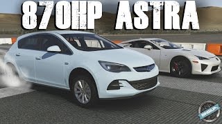 Vauxhall Astra 16L  Top Gear Edition  870HP SLEEPER BUILD  Forza 6 [upl. by Moazami587]