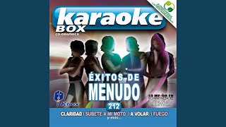 Súbete A Mi Moto Karaoke Version [upl. by Nytsirk]