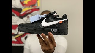 IS OFF WHITE RESALE DEAD  UNBOXING The 2018 Nike Air Force 1 quotThe Tenquot [upl. by Trebloc]