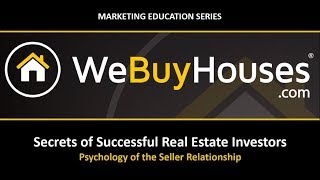 We Buy Houses®  Secrets of Successful RE Investors  Show 1 [upl. by Anirret165]