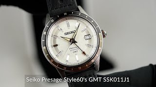 Seiko Presage Style60s GMT SSK011J1 [upl. by Orelia]