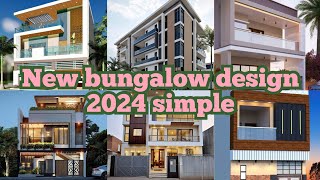 New bungalow design 2024 simple [upl. by Akirea]