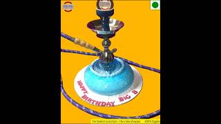 Hookah cake with working water pipe and snoke sheesha cake hubble bubble cake DBJ debakeryjunction [upl. by Ahsiekyt365]