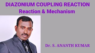 DIAZONIUM COUPLING REACTION [upl. by Barn]