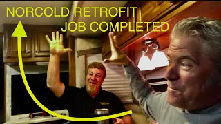 Norcold 1200 RV refrigerator retrofit pt 3 of 3 341 [upl. by Marijo]