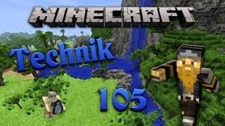 Minecraft Technik DeuHQ 105  Biomasse Musik vergessen [upl. by Enitsenrae]