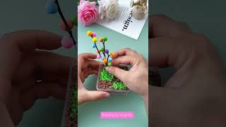 Clay craft idea ✨💡 diy craftislamicartwork drawing by snighda [upl. by Hpejsoj]