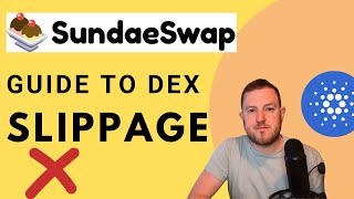 SUNDAESWAP  GUIDE TO DEX SLIPPAGE [upl. by Targett163]