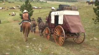 Stagecoach Driving in the Dakotas [upl. by Aerdma]